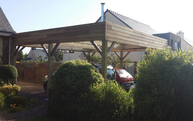 Carport Bois Rennes Abris Voiture Garage Pose Cr 233 Ation Carport Bois Rennes Abris Voiture Garage Pose Cr 233 Ation
